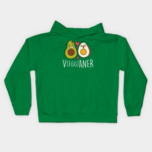 Vegganer Vegans Kids Hoodie